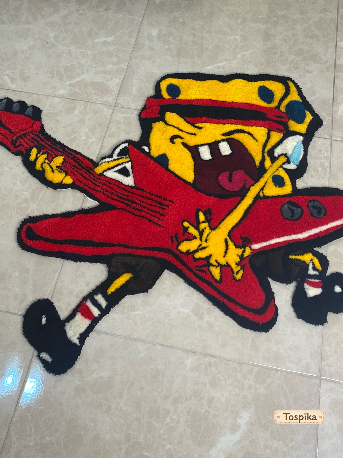Gitar çalan Spongebob