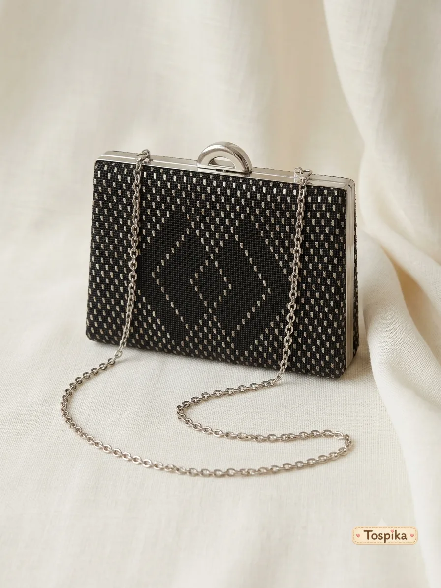 Wirework Clutch Bag
