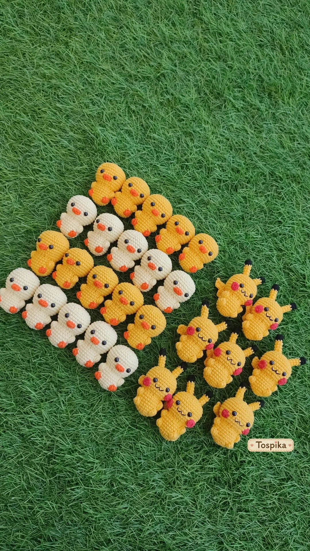Amigurumi-Schlüsselanhänger