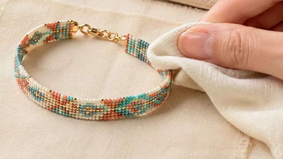 How to Clean and Care for a Miyuki Bracelet