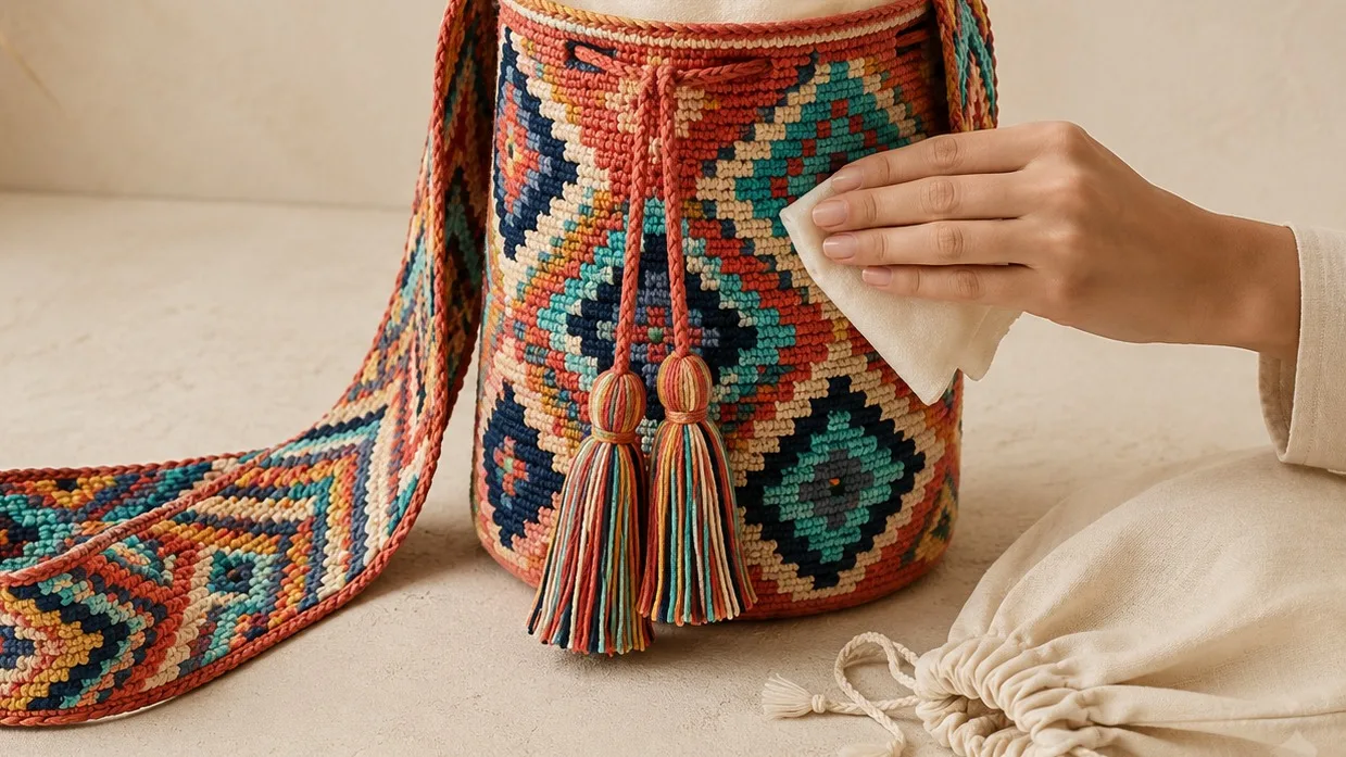 Wayuu Çanta Temizliği ve Bakımı: Formunu ve Renklerini Koruma Rehberi