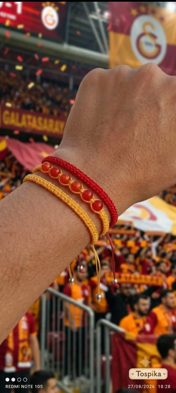 Galatasaray Taraftar Bilekliği